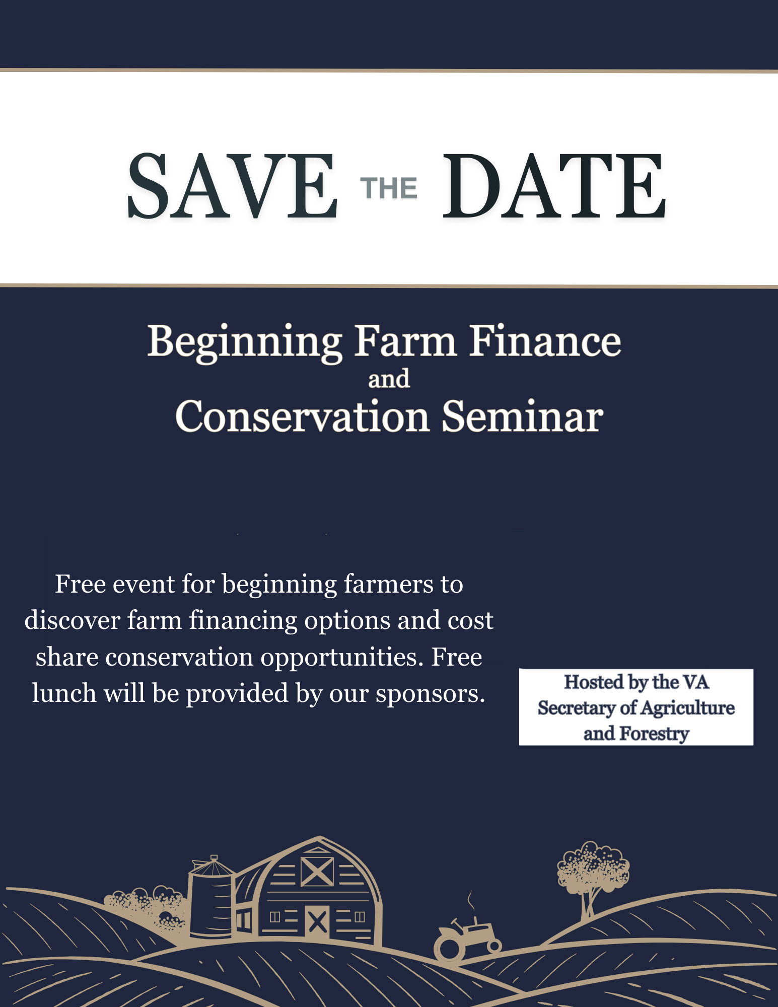 Farm seminar generic blue